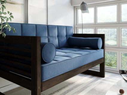 Диван Арско Сега Мини двухместный голубой Длина 136 см