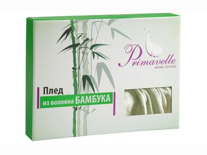 Плед Primavelle Bamboo (карамель) 789