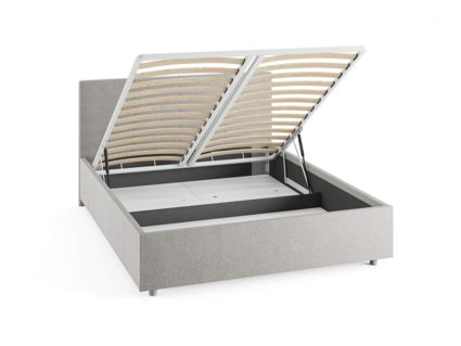 Кровать Сонум Prato Кашемир Латте (с подъемным механизмом) 120х200