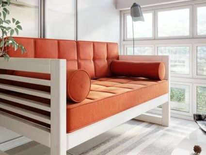 Диван Арско Сега Мини двухместный оранжевый