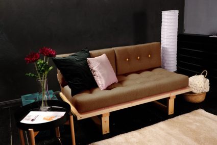 Диван Арско Торн-М двухместный коричневый