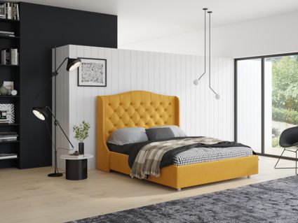 Кровать Димакс Сантана Крем с подъемным механизмом 140х190