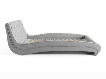 Кровать Сонум Milano Экокожа Графит 120х190