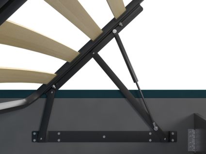 Кровать Lonax Кармела велюр Dolly-3 (с подъемным механизмом) 120х190