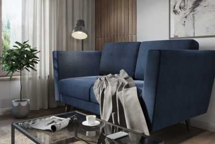 Диван Арско Гуннар двухместный синий