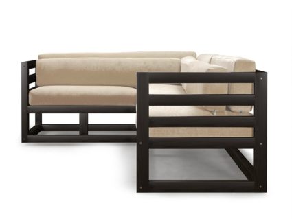 Диван Арско Магнус угловой трехместный кремовый Длина 250 см