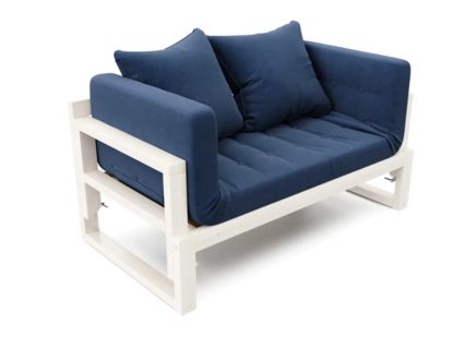 Диван Арско Амбер двухместный синий