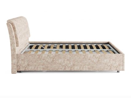 Кровать Сонум Olivia Экокожа Коричневый (с основанием)