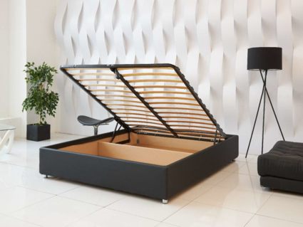 Кровать Димакс Риос Нуар с подъемным механизмом 140х190