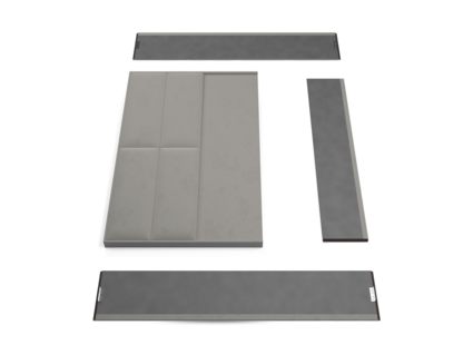 Кровать Lonax Марселла велюр Dolly-17 (с основанием)