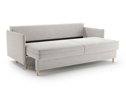 Диван Сонум Rain Микровелюр белый Длина 215 см