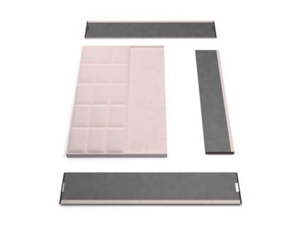 Кровать Lonax Адель велюр Dolly-2 140х195