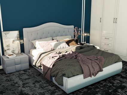 Кровать Димакс Эридан Нуар с подъемным механизмом 140х190