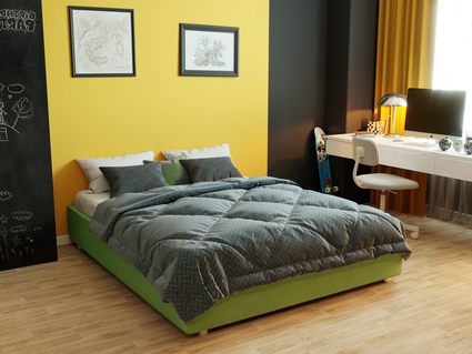 Кровать Димакс Риос Нуар с подъемным механизмом 140х190