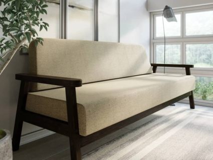 Диван Арско Флори трехместный бежевый Длина 194 см