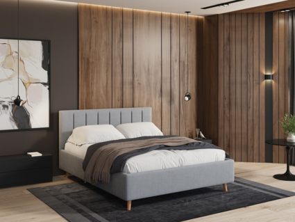 Кровать Димакс Амадора Крем с подъемным механизмом 140х190