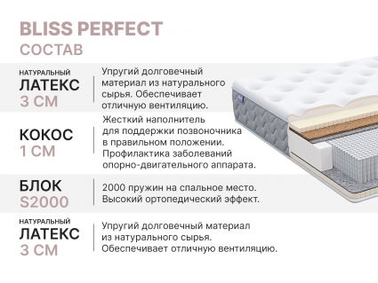 Матрас Димакс Bliss Perfect 60х195