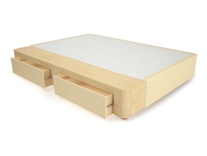 Кровать Mr.Mattress Site Box экокожа Beige 270