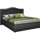 Кровать Sleeptek Premier 6 Экокожа Black (с подъемным механизмом)