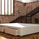 Кровать Mr.Mattress Site Box экокожа Beige 90х190